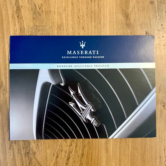 Maserati Ghibli 2016 Owner's Manual Factory Glovebox Book Leather Case DVD OEM - Picture 8 of 11